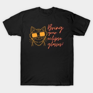 Bring your solar glasses for eclipse 2024 T-Shirt